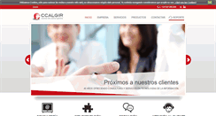 Desktop Screenshot of ccalgir.es